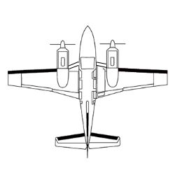 Beech 55 Baron  [E55/E55A (S/N:  TE-978 & UP)]