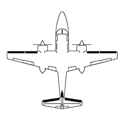 Gulfstream Twin Commander 680F(P)
